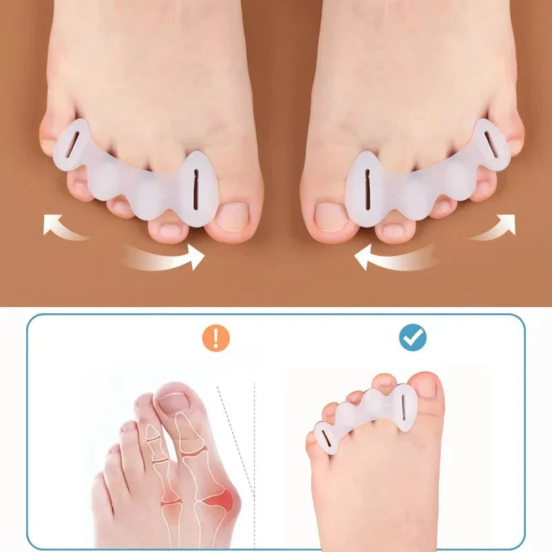 Joanetex™ OrtoShield Original – Rigid Silicone Toe Separator